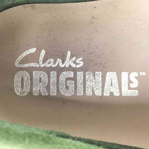 クラークス Clarks Wallabee 2604 Green Sde ワラビー スウェード シューズ メンズ JPN:25.5