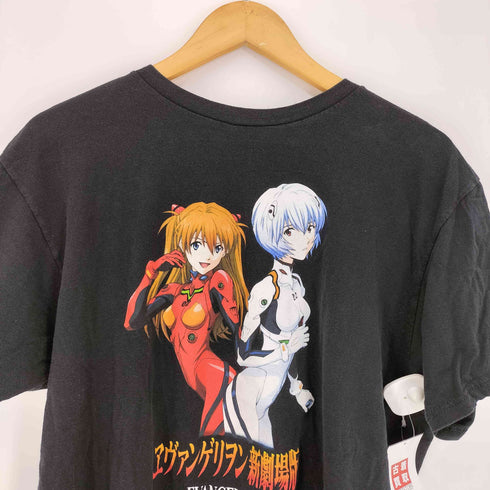 アニメキャラクタープリント クルーネックTシャツ メンズ JPN:XL