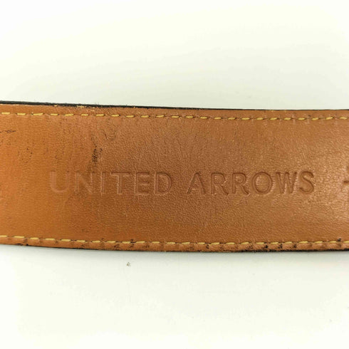 ユナイテッドアローズ UNITED ARROWS レザースウェード ベルト メンズ 90/36