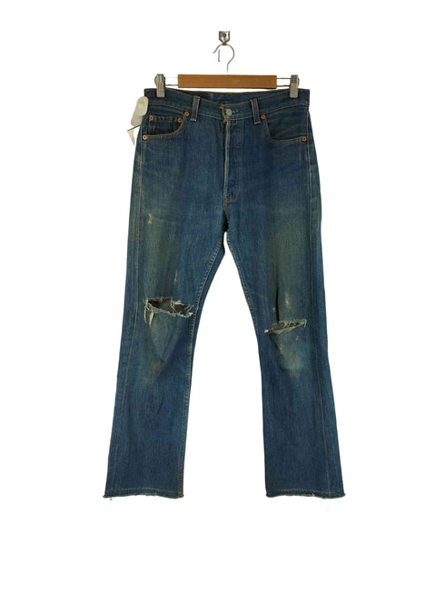 リーバイス Levis 90S USA製 ボタン裏501 501 ボタンフライデニムパンツ メンズ 31/36