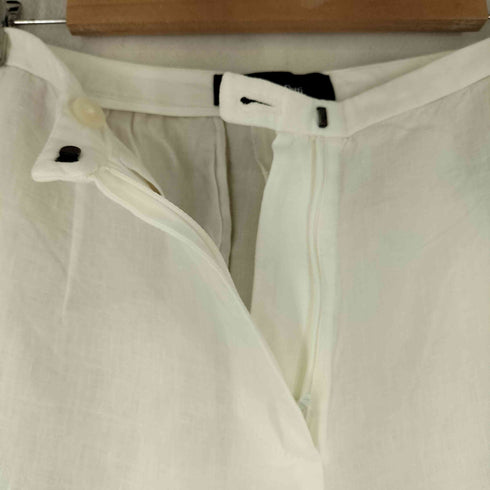 マッシモデュッティ Massimo Dutti リネン ワイドパンツ メンズ FR:36-38