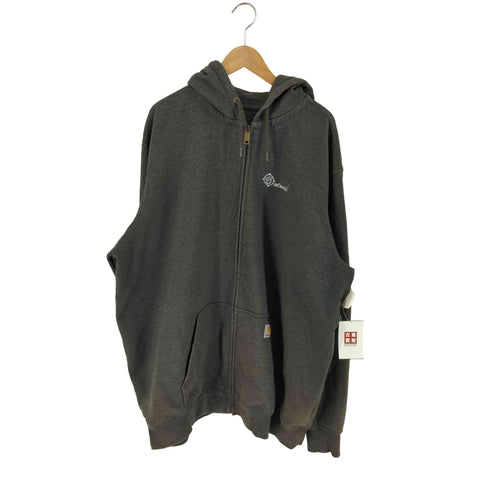 カーハート Carhartt ORIGINAL FIT 刺繍入り ジップアップパーカー メンズ
