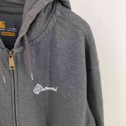 カーハート Carhartt ORIGINAL FIT 刺繍入り ジップアップパーカー メンズ