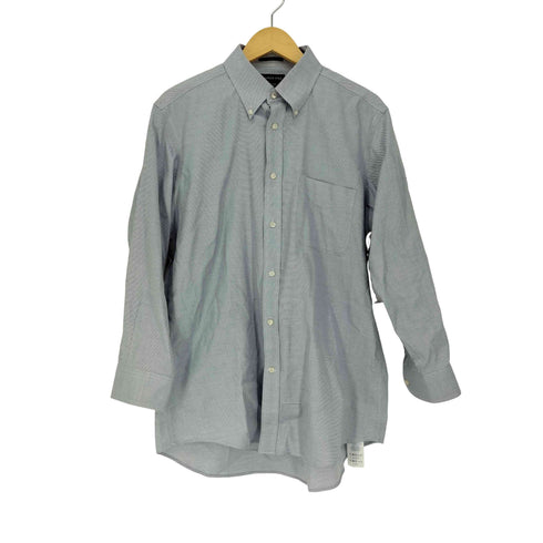 ランズエンド LANDS END NoIron ノーアイロン ボタンダウンシャツ メンズ 43-82