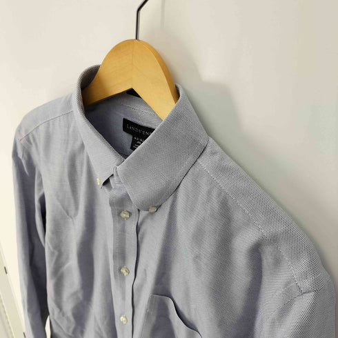 ランズエンド LANDS END NoIron ノーアイロン ボタンダウンシャツ メンズ 43-82