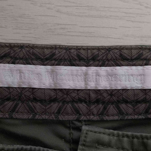 ホワイトマウンテニアリング WHITE MOUNTAINEERING MOLESKIN STRETCH BIKER PANTS メンズ JPN:2