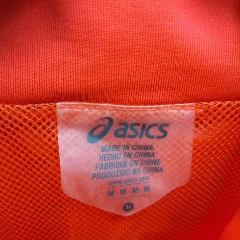 アシックス ASICS レスリング STAFF バックプリント ウインド ナイロン ジャケット メンズ JPN:M