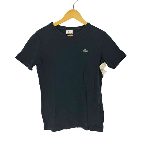 ラコステ LACOSTE ロゴパッチ VネックTシャツ メンズ 2