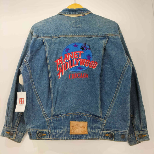 プラネットハリウッド PLANET HOLLYWOOD 90s デニム トラッカージャケット メンズ import:S