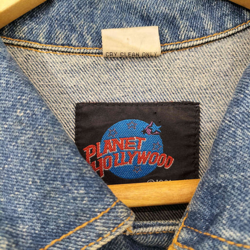 プラネットハリウッド PLANET HOLLYWOOD 90s デニム トラッカージャケット メンズ import:S