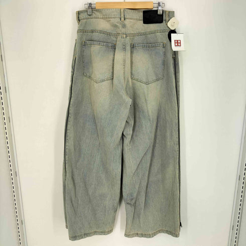アディダスオリジナルス adidas Originals Adilenium Season 3 Zip Washed Denim Pants メンズ 34inch