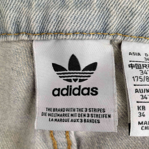 アディダスオリジナルス adidas Originals Adilenium Season 3 Zip Washed Denim Pants メンズ 34inch