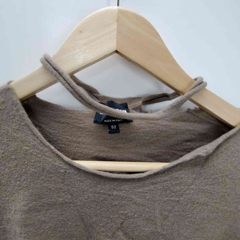 ジョルジオアルマーニ Giorgio Armani MADE IN ITALY イタリア製 バージン ウール ラウンド ネック ニット カットソー メンズ EUR:52