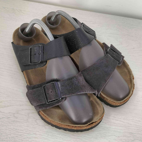 ビルケンシュトック BIRKENSTOCK Arizona アリゾナ レザー ストラップサンダル メンズ EUR:42