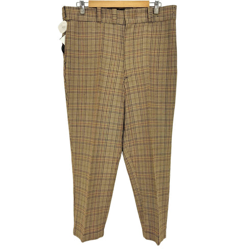 ビッグマックジェイシーペニー BIG MAC JCPenney 70s 42TALONジップ チェック柄 センタープレススラックス メンズ