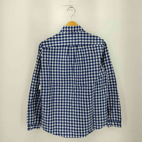 マイヨ maillot BD チェック柄 リネン混 コットン シャツ メンズ JPN:2
