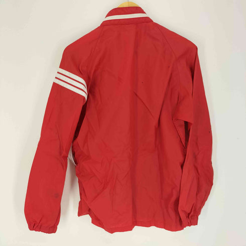 アディダス adidas 80s トレフォイルロゴ ジップアップ ナイロン ジャケット メンズ import:L