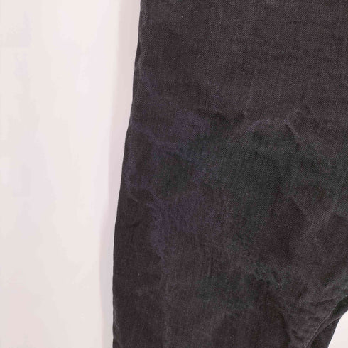 モモタロウジーンズ MOMOTARO JEANS 15.7oz SELVEDGE BLACK DENIM NARROW TAPERED-One メンズ W36
