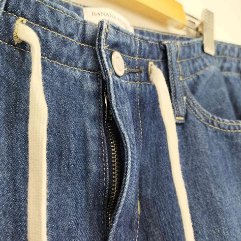 バナナリパブリック BANANA REPUBLIC DRAWSTRING DARK WASH デニムパンツ レディース 28