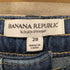 バナナリパブリック BANANA REPUBLIC DRAWSTRING DARK WASH デニムパンツ レディース 28