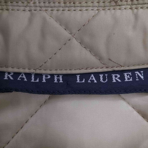 ラルフローレン RALPH LAUREN レザーパイピング キルティングコート レディース 7