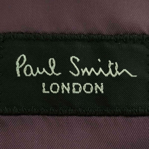 ポールスミスロンドン Paul Smith LONDON Ermenegildo Zegna cloth ウール100% ストライプ 2Bテーラードジャケット セットアップ メンズ import:L