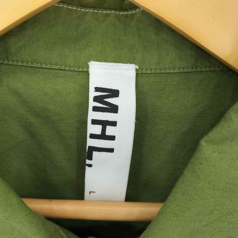 エムエイチエル MHL. 麻混 カバーオール ワークジャケット メンズ JPN:L