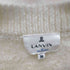 ランバンオンブルー LANVIN en Bleu ロゴケーブルニット モヘヤ レディース 38