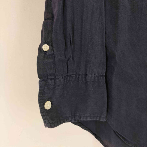 マディソンブルー MADISONBLUE L/S シルク混 リネンシャツ メンズ JPN:4