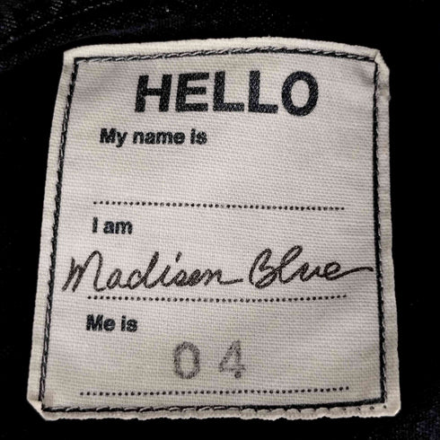 マディソンブルー MADISONBLUE L/S シルク混 リネンシャツ メンズ JPN:4