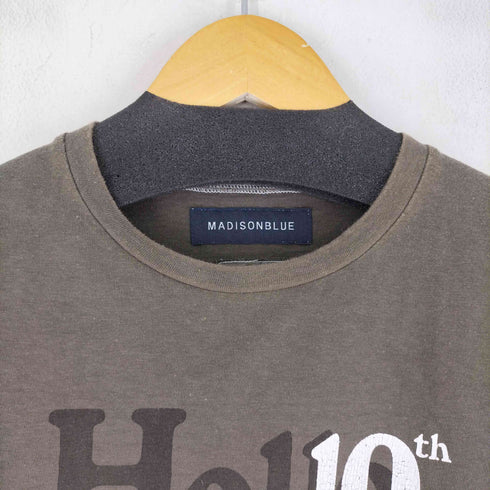 マディソンブルー MADISONBLUE HELLO CREW NECK TEE メンズ JPN:2