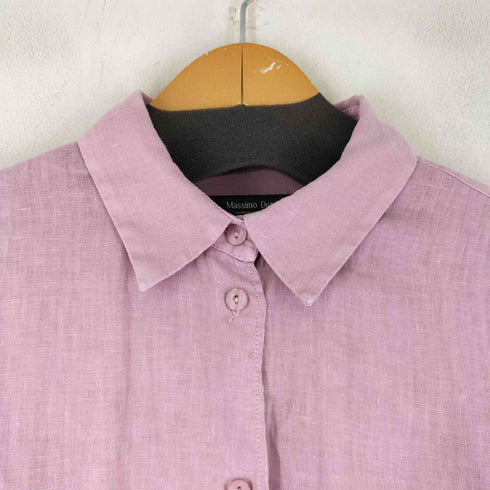 マッシモデュッティ Massimo Dutti L/S リネンシャツ レディース US:6