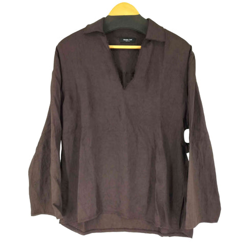 マッシモデュッティ Massimo Dutti Vネック シャツブラウス レディース JPN:XS