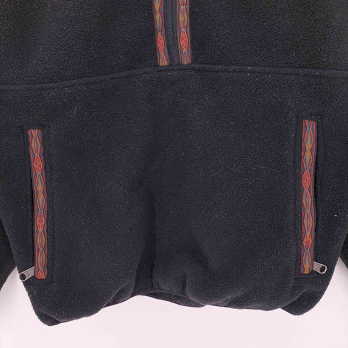 ザノースフェイス THE NORTH FACE USA製 チロリアンテープ ハーフジップフリースプルオーバー メンズ import:S