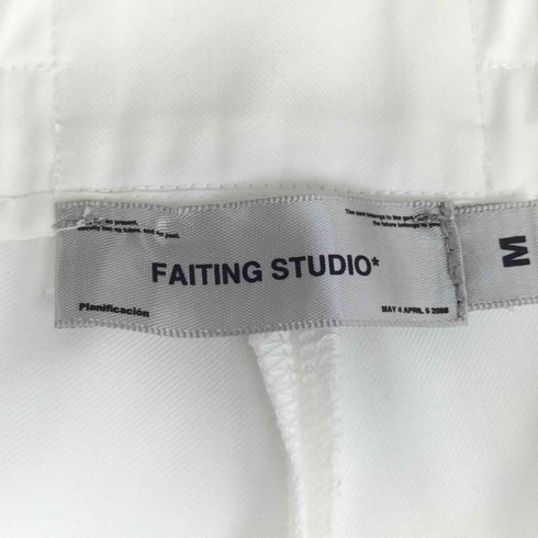 FAITING STUDIO フェイクレイヤード フレアスラックス メンズ JPN:M