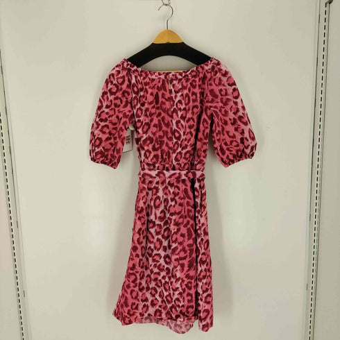 ケイトスペードニューヨーク kate spade NEW YORK レオパード柄 オフショルワンピース レディース 2