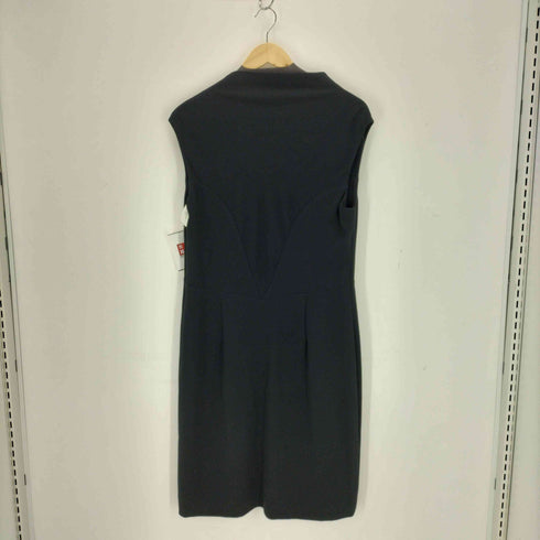マックスマーラ MAX MARA 白タグ イタリア製 モックネックノースリーブワンピース レディース 46