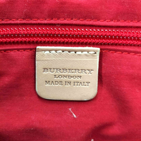 バーバリーロンドン BURBERRY LONDON ビーチプリント トートバッグ レディース