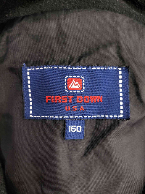 ファーストダウン FIRST DOWN フリース ジップアップ ジャケット メンズ