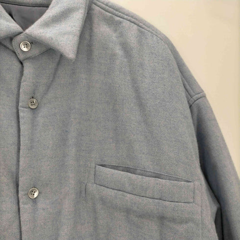 メゾンマルジェラ Maison Margiela 21AW 1番 MADE IN ITALY イタリア製 中綿 パデット シャツ コート レディース FR:40