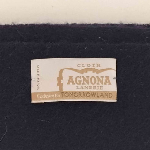 アニオナ AGNONA 大判 マフラー メンズ