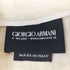 ジョルジオアルマーニ Giorgio Armani ノーカラーリネンジャケット レディース 38