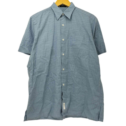 ダナキャランニューヨーク DKNY 00s S/S チェックシャツ メンズ import:S