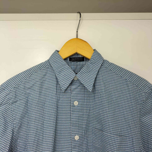 ダナキャランニューヨーク DKNY 00s S/S チェックシャツ メンズ import:S