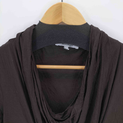 マックスマーラ MAX MARA 白タグ チェーンデザインドレープカットソー レディース import:XL