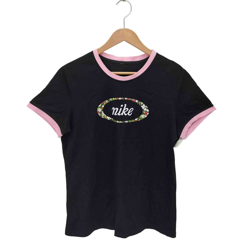 ナイキ NIKE リンガープリント クルーネックTシャツ レディース