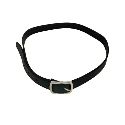 サンローランパリ SAINT LAURENT PARIS レザーナローベルト メンズ