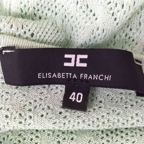 エリザベッタフランキ ELISABETTA FRANCHI ニットタイトワンピース レディース 40
