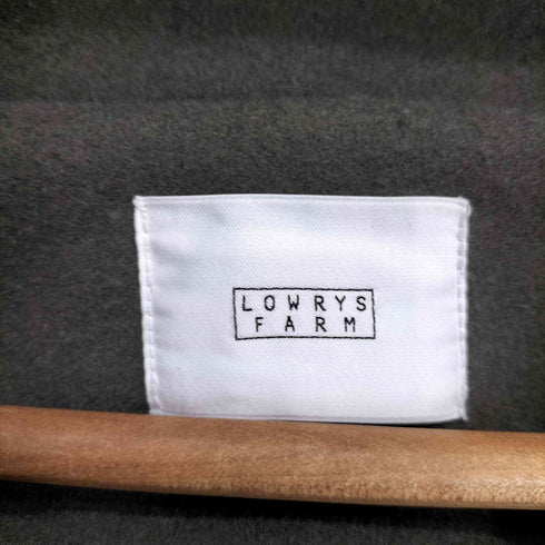 ローリーズファーム LOWRYS FARM スタンドカラー ウールライクミドルコート レディース FREE