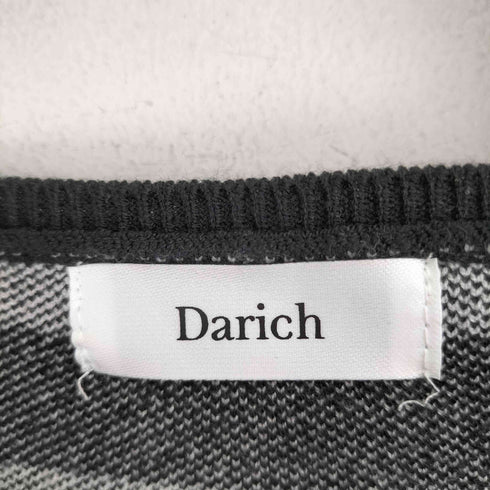ダーリッチ Darich マルチボーダーニットミニワンピース レディース FREE